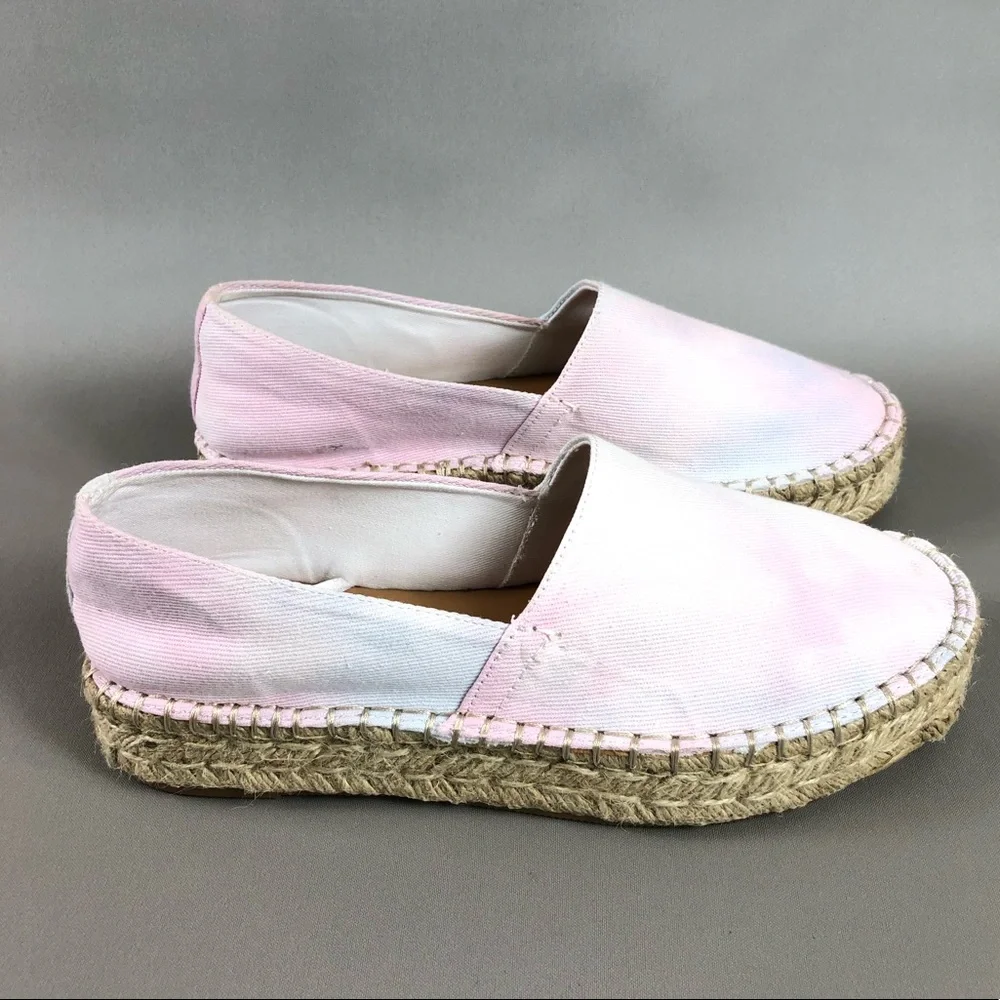 Splendid Laney Tie Dye Platform Espadrille
